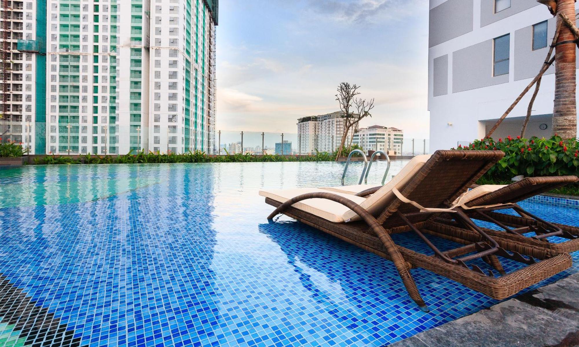 Central Business District Rivergate Apartment - Free Pickup & Pool Хошимин Экстерьер фото